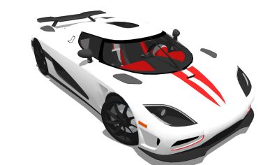 超精细汽车模型 柯尼塞格 Koenigsegg AgeraR